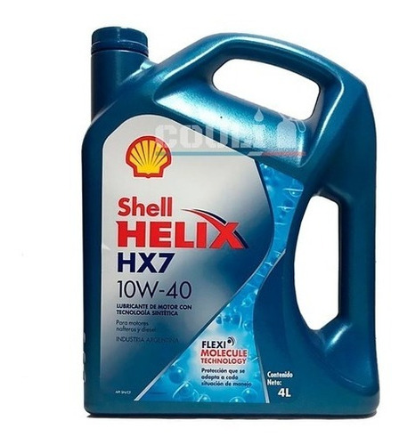 Helix Hx7 10w40 X 4l + Mahle Oc90