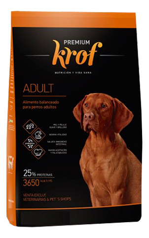 Alimento  Krof Perro Adulto X 20 Kg