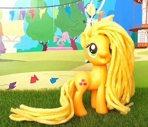 My Little Pony - Applejack 8cm - Twisty Hair 2017 - Original