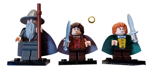 Minifiguras Lego El Señor De Los Anillos Frodo Sam Gandalf