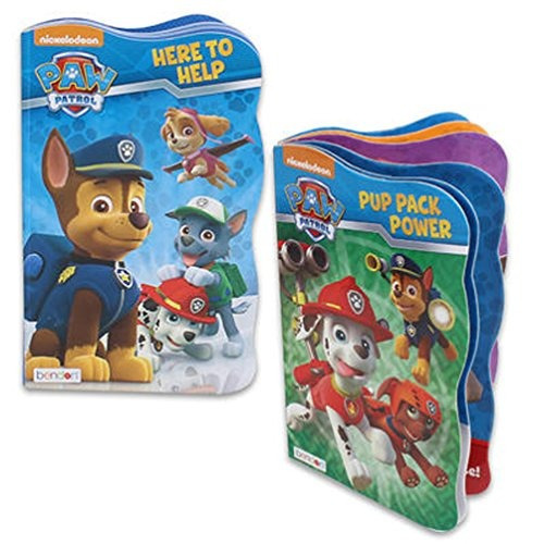 Paw Patrol Board Book Set - 2  Con Forma De Tablero