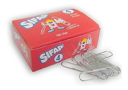 Imagen 1 de 1 de Clips Clásicos Sifap Nº8 X 50
