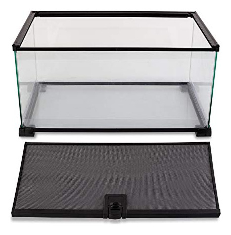 Repti Zoo 10 Galones Jaula De Cristal Para Reptiles 79 X 47