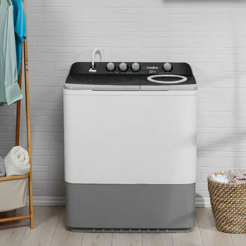 Lavadora Semiautomática 22 Kg Doble Tina Mabe Lmdx2224hbab0