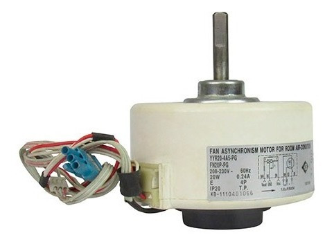 Motor 20w Yyr20-4a5 220v P/evap.12btu G 1000012829