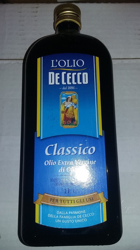 Aceite De Oliva De Cecco Extra Virgen X1 Litro 