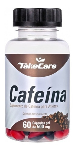 Cafeina 60 Capsulas De 500mg Treino Emagreça Termogenico