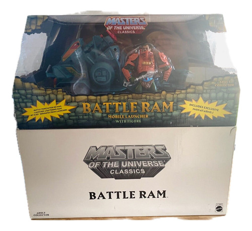 Battle Ram & Man At Arms Masters Universe Classics Ugo