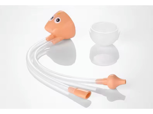 Aspirador Nasal Manual Para Bebé Saca Mocos Seguro Suave Azul