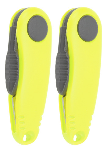 Tijeras Rápidas Con Forma De Camarón Amarillo Fluorescente,