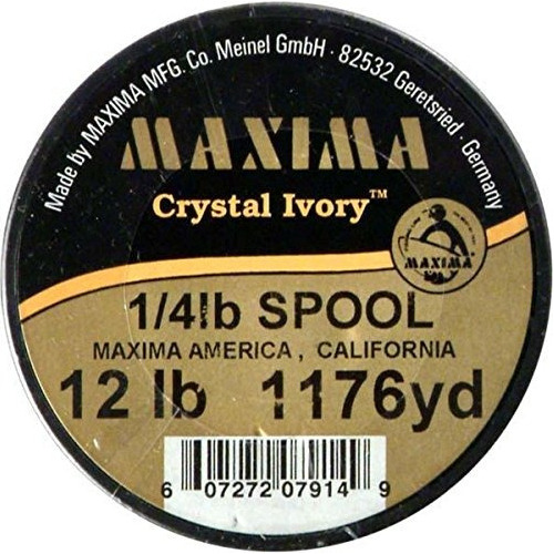 Guia De La Linea De Pesca De Maxima Carretes Crystal Ivory