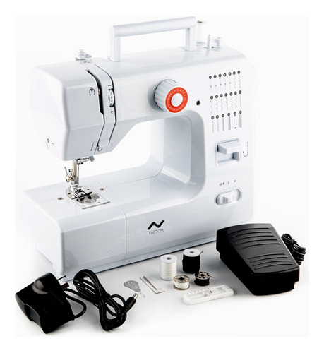 Imagen 2 de 8 de Máquina De Coser Nictom Mc03 20 Puntadas 2 Velocidades Pedal