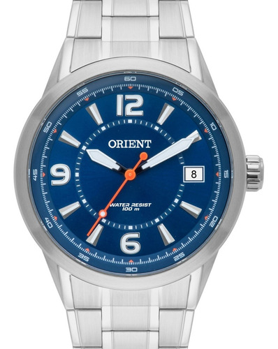 Relógio Orient Masculino Prata - Mbss1269 P2sx