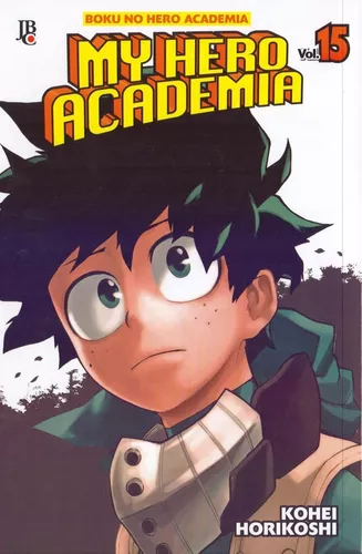 Livro Mangá- My Hero Academia - n.º 3