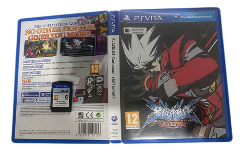 Blazblue Continum Shift Extend Psvita Envio Rapido!