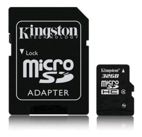 Cartão De Memória Microsdhc 32gb C Adap Sd Classe10 Kingston