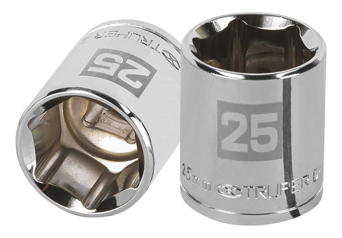 Dado 6 Puntas Cuadro 1/2 De 25mm Truper 13275