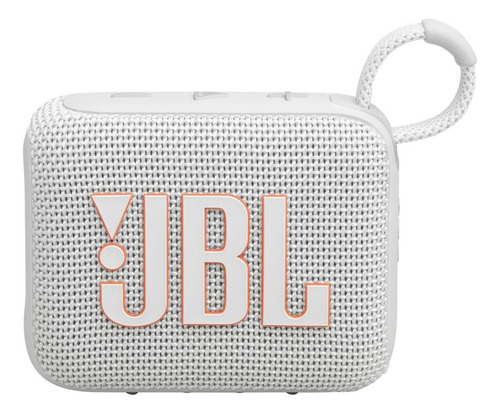 Bocina Portátil Jbl Go 4 Bluetooth, Blanco. Color Blanco