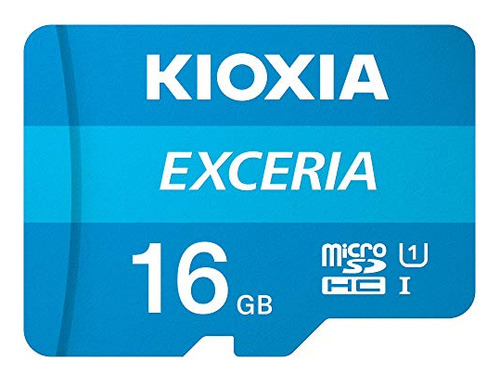 Tarjeta De Memoria Microsd Kioxia 16gb Exceria U1 R100 C10