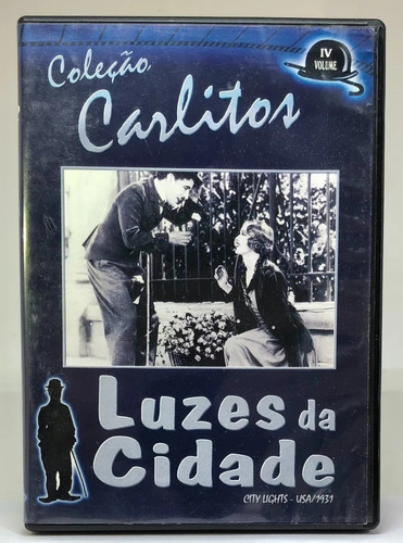 Dvd -  Luzes Da Cidade - Coleção Carlitos - Vol.4