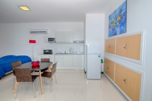 Imagen 3 de 15 de Apartamento En Edificio Nuevo Solo 12 Unidades Paradas Playa Mansa Temporada Y Anual - Loft De Diseño Muy Amplio - 56 M2