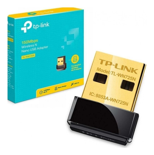 Adaptador Usb 150n Nano Tl-wn725n Tp-link