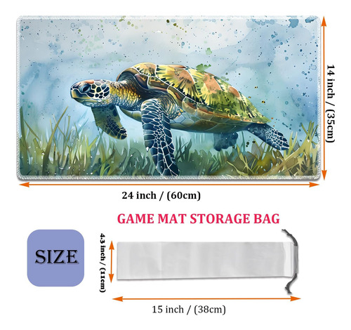 Mtg Playmat, Juego De Juego De Superficie Lisa Pad Mtg Tcg 2
