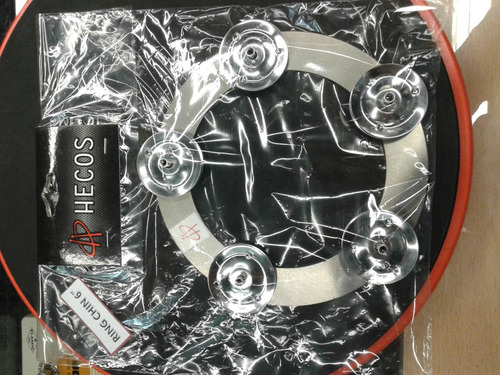 Hecos Ring Chin 6 Pulgadas Sonajas Bateria Tambor Pandereta