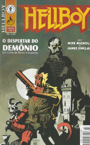 Hellboy Despertar Do Demonio N° 01 A 03 Bonellihq Cx433 