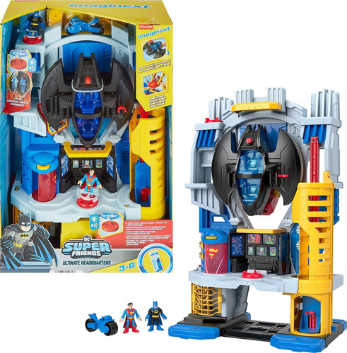 Fisher Price Imaginext Dc Super Friendsultimate Headquarters
