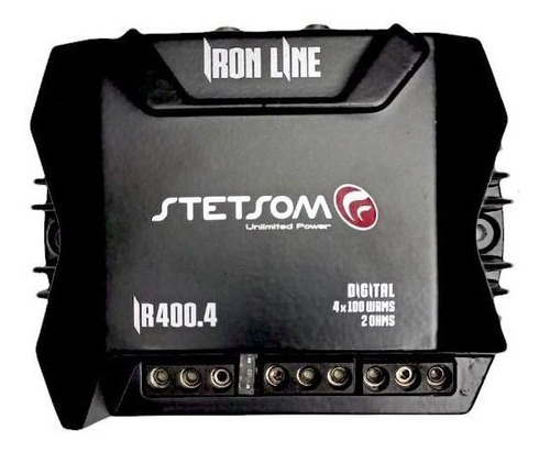 Amplificador Nano Stetsom 400w Rms De 4 Canales Mod Ir400.4