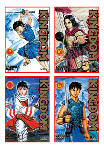 Combo Kingdom 9 A 12 - Manga - Ivrea