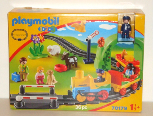 Playmobil 70179 Serie 123 Mi Primer Tren Leer Descripcion