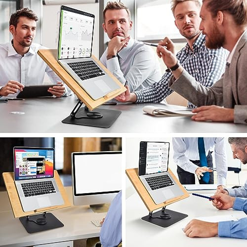 Wishacc Soporte Para Computadora Portátil Para Escritorio, S