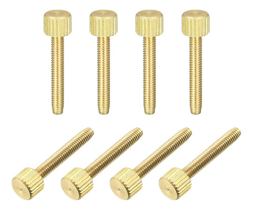 Tornillos Moleteados M4x25mm De Latón Para Pc Y Electrónica