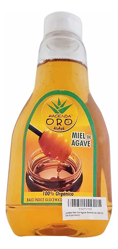 Jarabe Miel De Agave Botella De 360 Gr De Exportacion