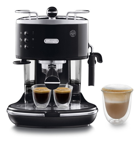 Cafetera Espresso Icona Negra De'longhi Eco310bk