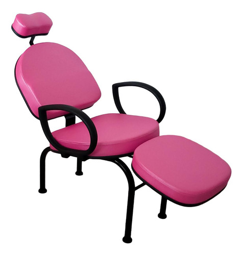 Cadeira Conforty Maquiagem Cílios Sobrancelha Unhas Pink