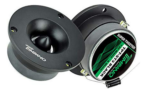 Timpano Tpt-st3 Pro Bullet 3.75 Super Tweeter Negro 1 Bobina