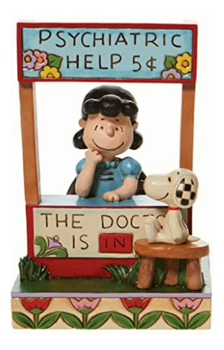 Enesco Peanuts By Jim Shore Lucy Psychiatric Booth Chaser