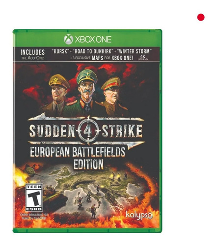 Sudden Strike 4 European Battlefields Edition Xbox One Nuevo