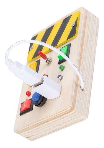 Montessori Activity Board Plug Socket Interruptor Eléctrico