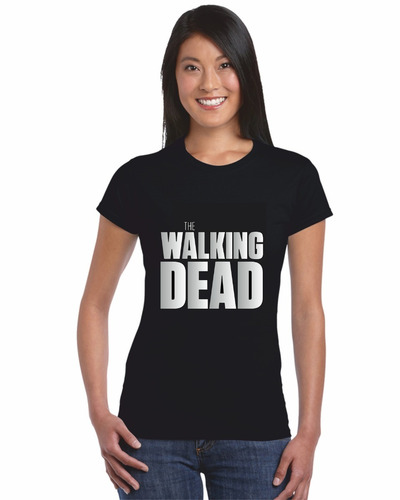 Imagen 1 de 1 de Camiseta The Walking Dead Femenina