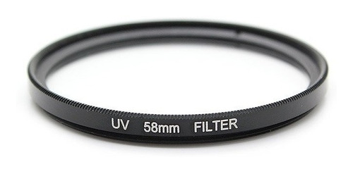 Filtro Uv 58mm Cámaras Réflex Canon Nikon Sony Pentax