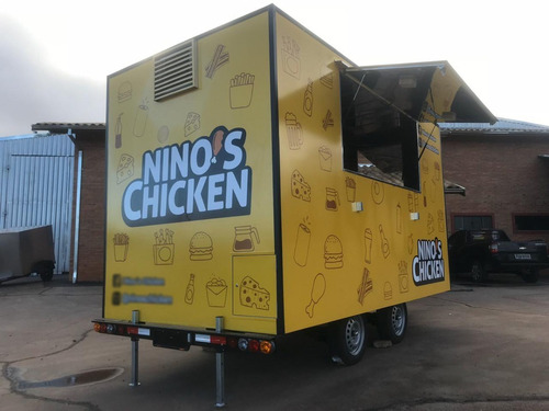 Trailer Food Truck Grande 4 M X 2 M - C/ Freio Zero Km