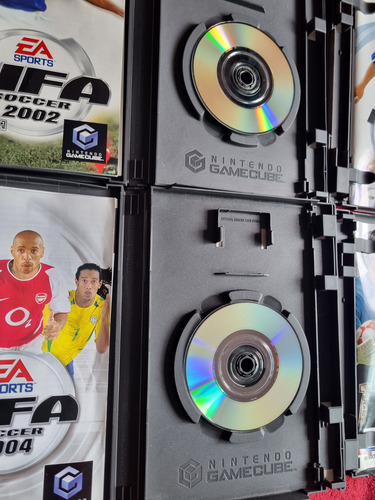 Lote De 4 Juegos De Fifa Nintendo Game Cube (Usado)