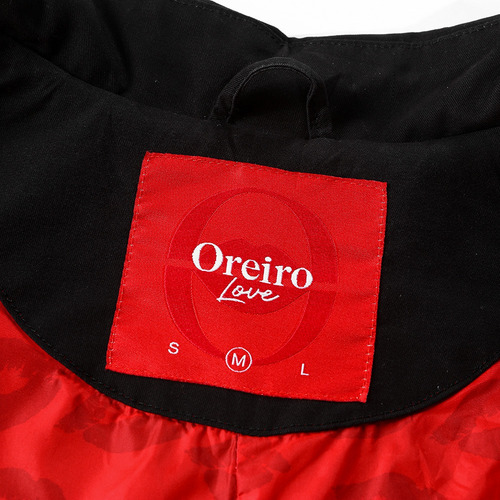 Trench Mujer Cuero Eco Forrado Love Tapado Largo Oreiro