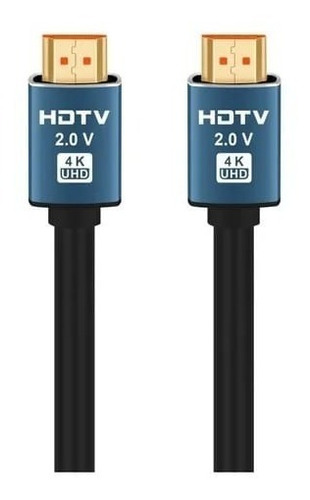 Cable Hdmi  2.0 Ultra Hdtv 4k Alta Velocidad 5 Metros