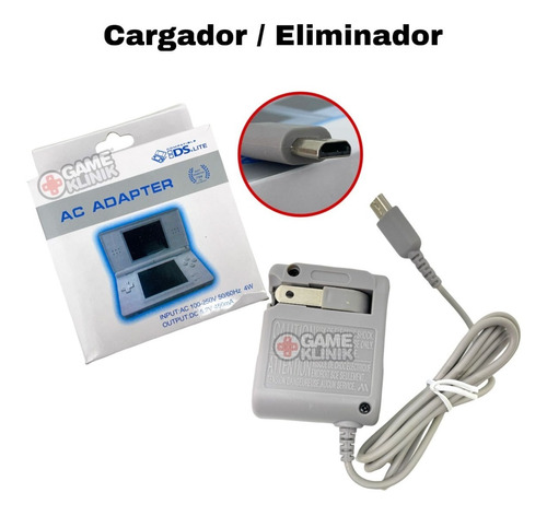 Cargador Eliminador Para Video Juego Nintendo Lite 