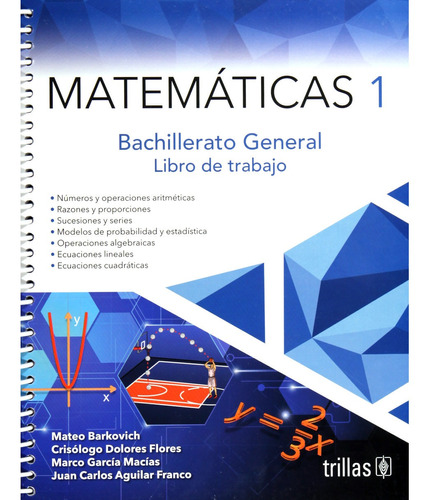 Matemáticas 1 Bachillerato General Libro De Trabajo